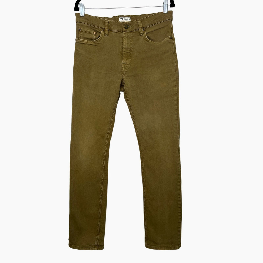 Tecovas Olive Green Straight Men’s Jeans